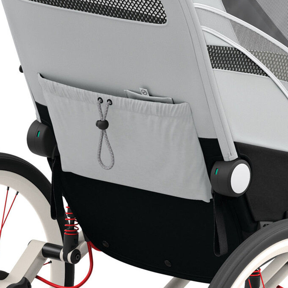 Cybex Zeno Jogging Stroller Seat Pack - Medal Grey- Bambi Baby