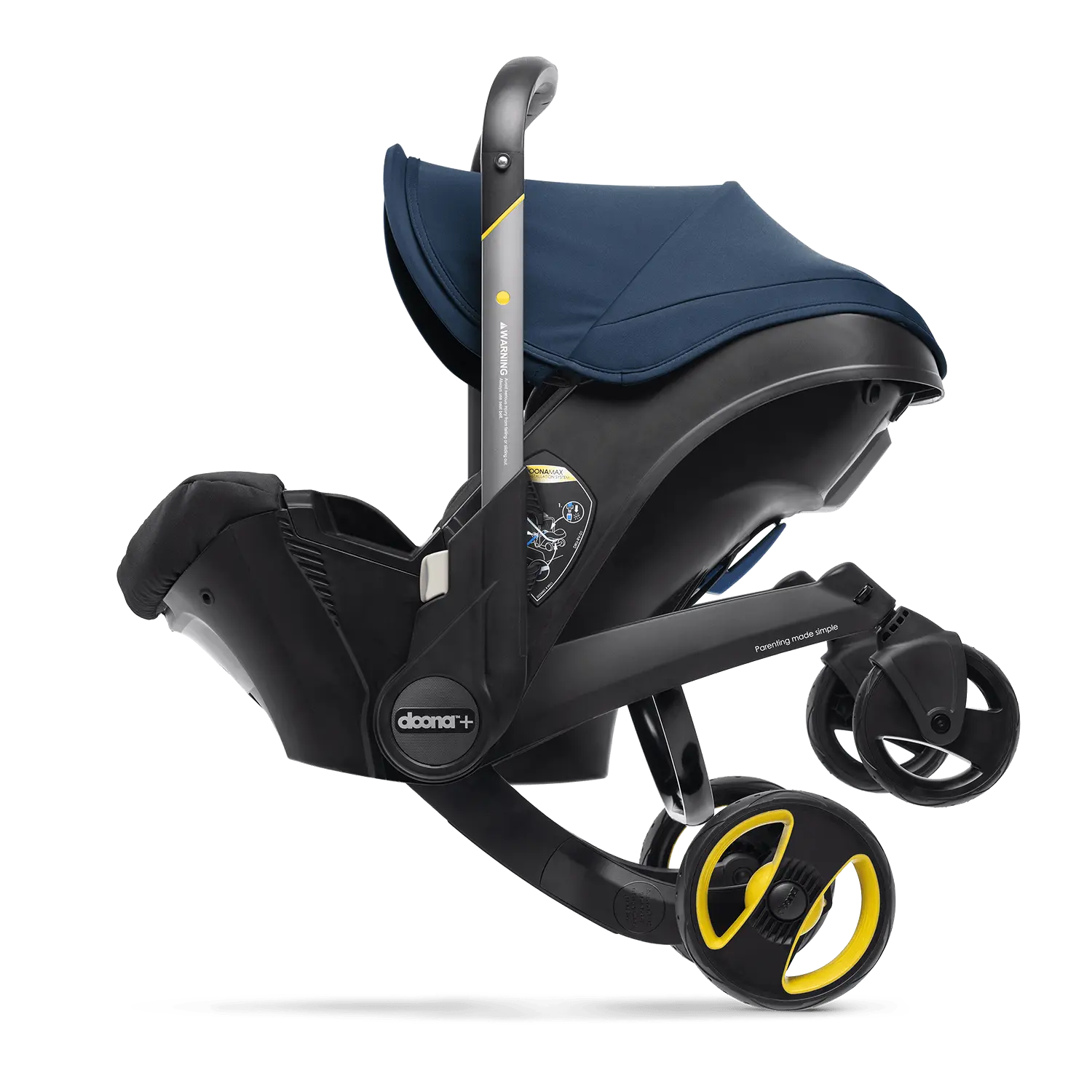 Doona Infant Car Seat Stroller with Base- Bambi Baby