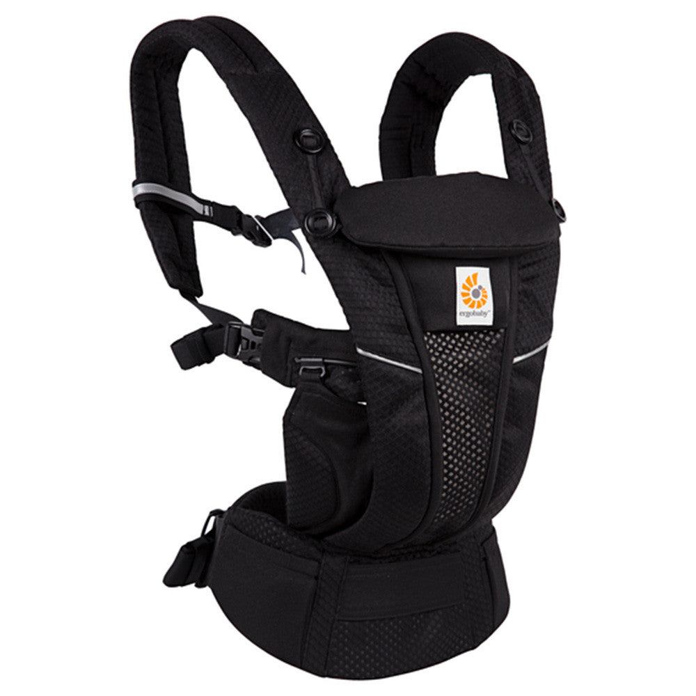【美品・国内正規】ergobaby OMNI BREEZE ONYX BLACK Ergobaby Omni Breeze Baby Carriers - Onyx Black – Bambi Baby