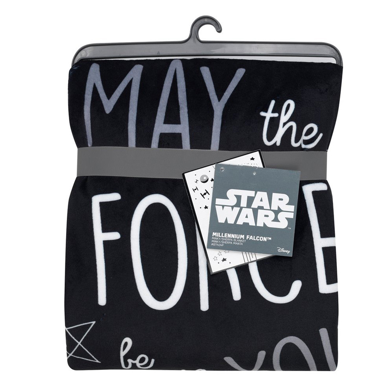 Lambs & Ivy Star Wars Falcon Sherpa Blanket- Bambi Baby