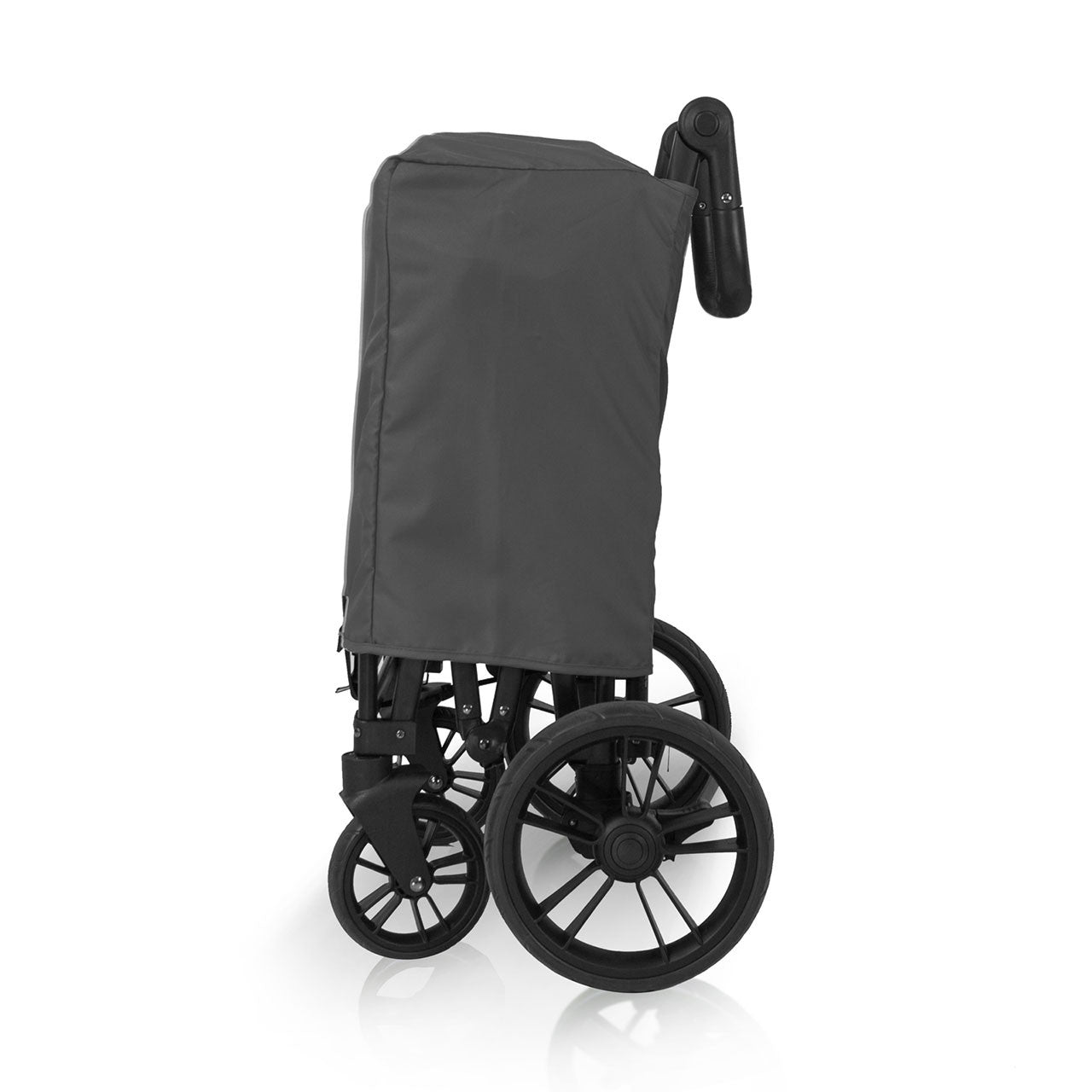 Wonderfold X2 Push & Pull Double Stroller Wagon in Stone Gray- Bambi Baby