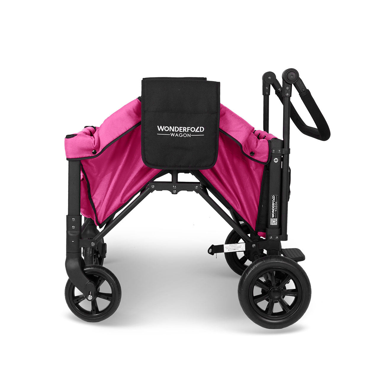 Wonderfold W1 OG Double Stroller Wagon in Fuchsia Pink- Bambi Baby
