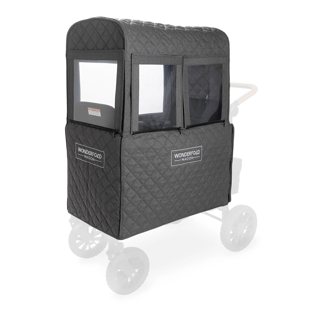 double stroller winter cover WonderFold Cold Weather Shield Winter Cover for W4 Original
