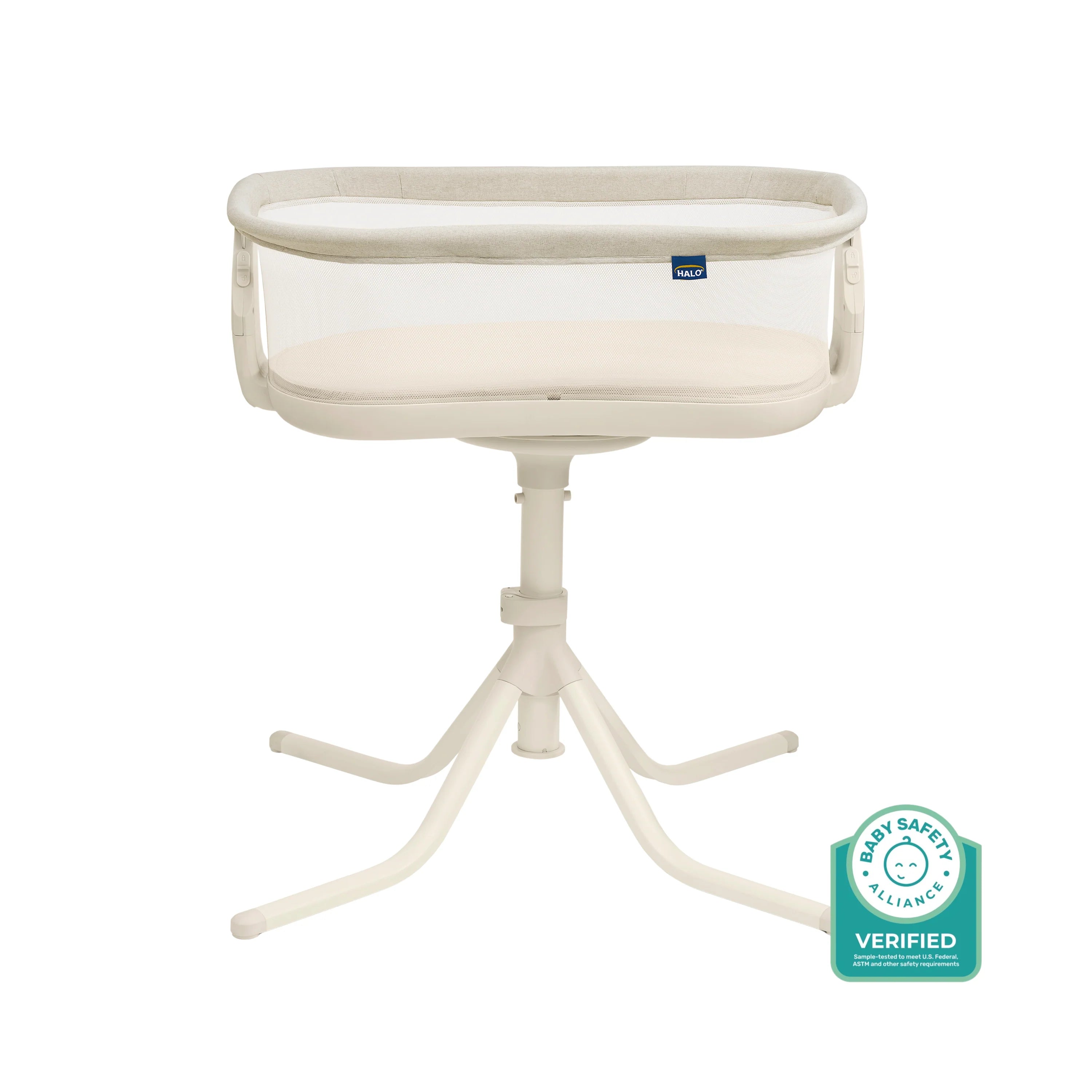 HALO BassiNest Swivel Sleeper 4.0 Signature - Oat- Bambi Baby