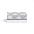 Snuz Twin Pack Bassinet Sheets - Cloud - Bambi Baby