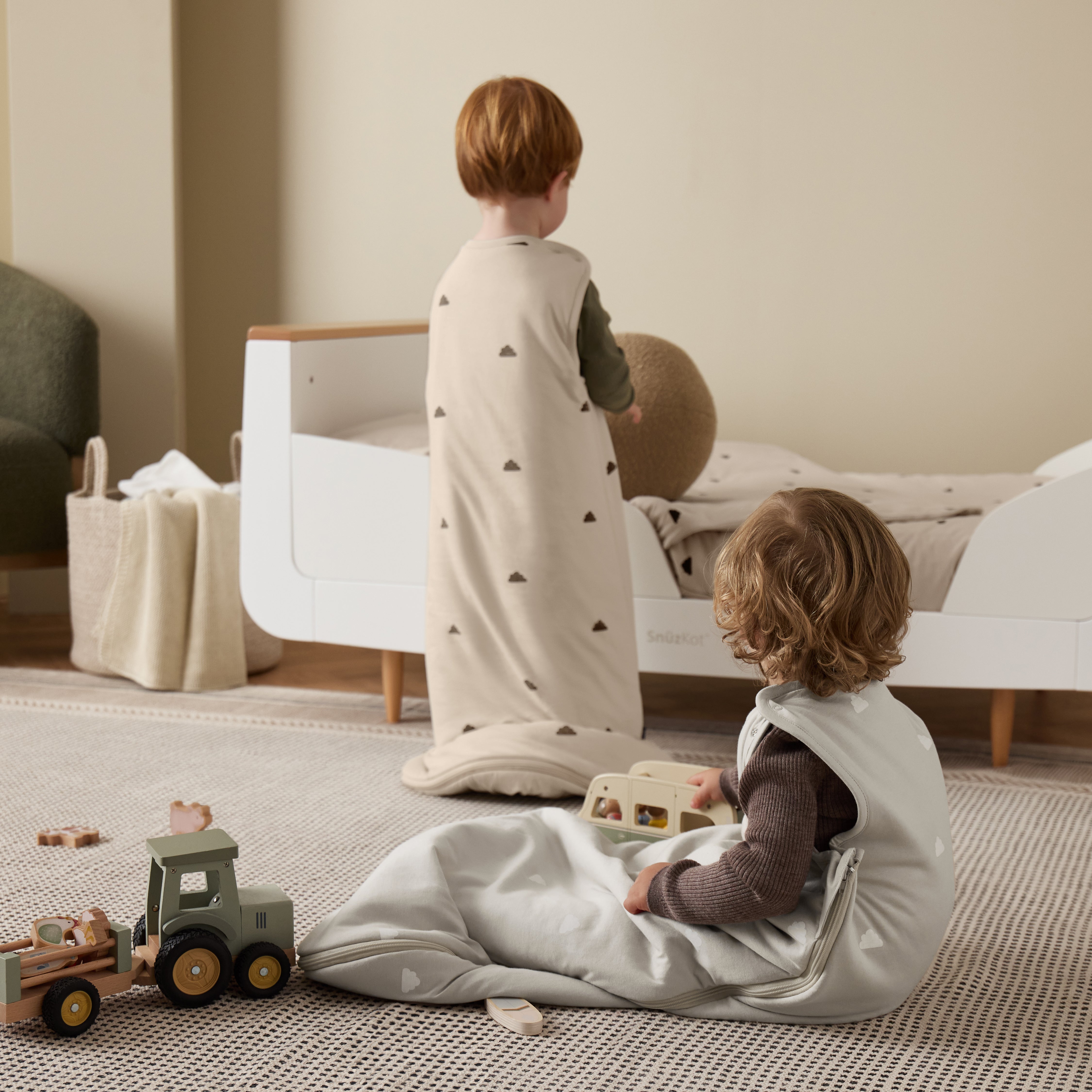 Snuz SnuzPouch Sleeping Bag - Sand Cloud- Bambi Baby