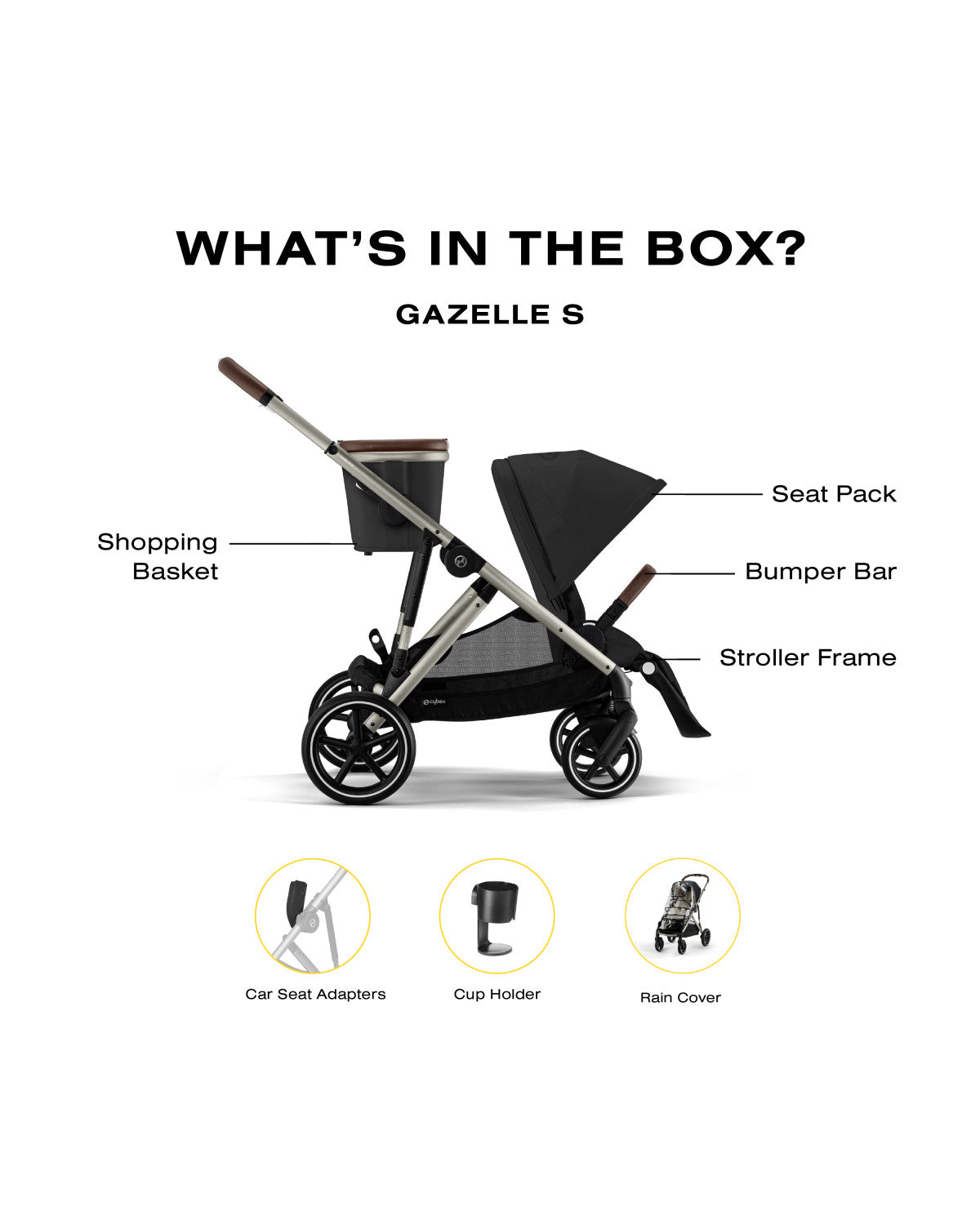 CYBEX Gazelle S Stroller- Bambi Baby