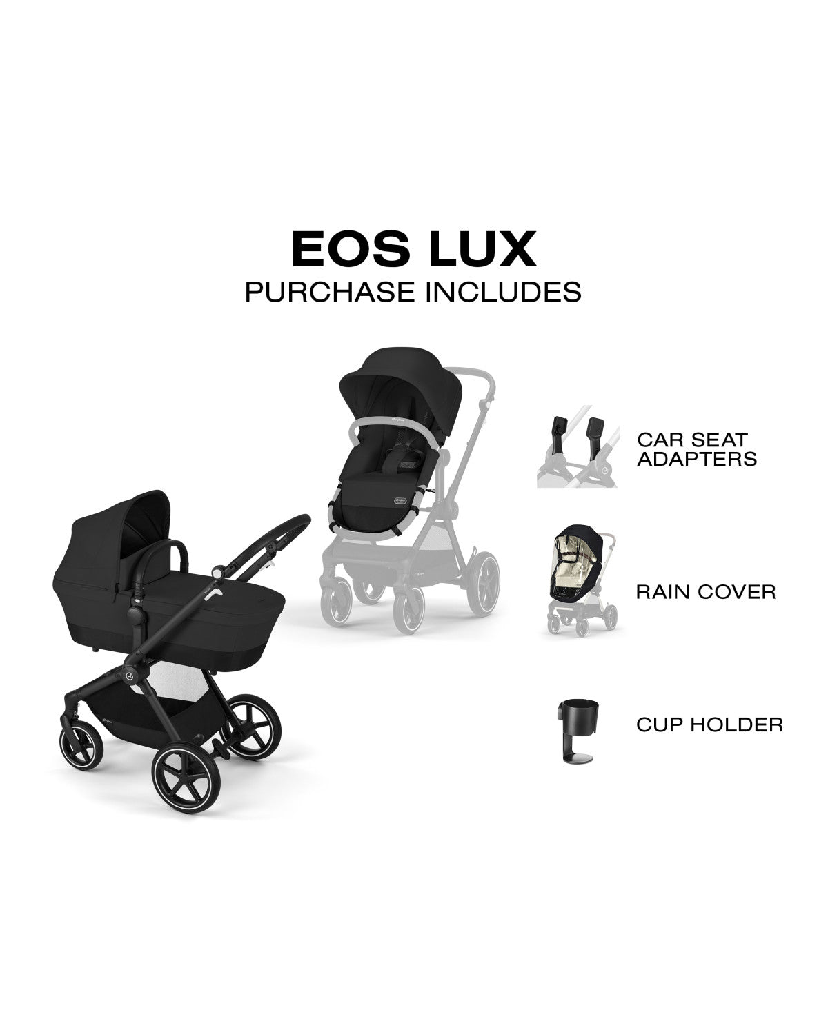 Cochecito Cybex EOS Lux 2 en 1- Bambi Baby