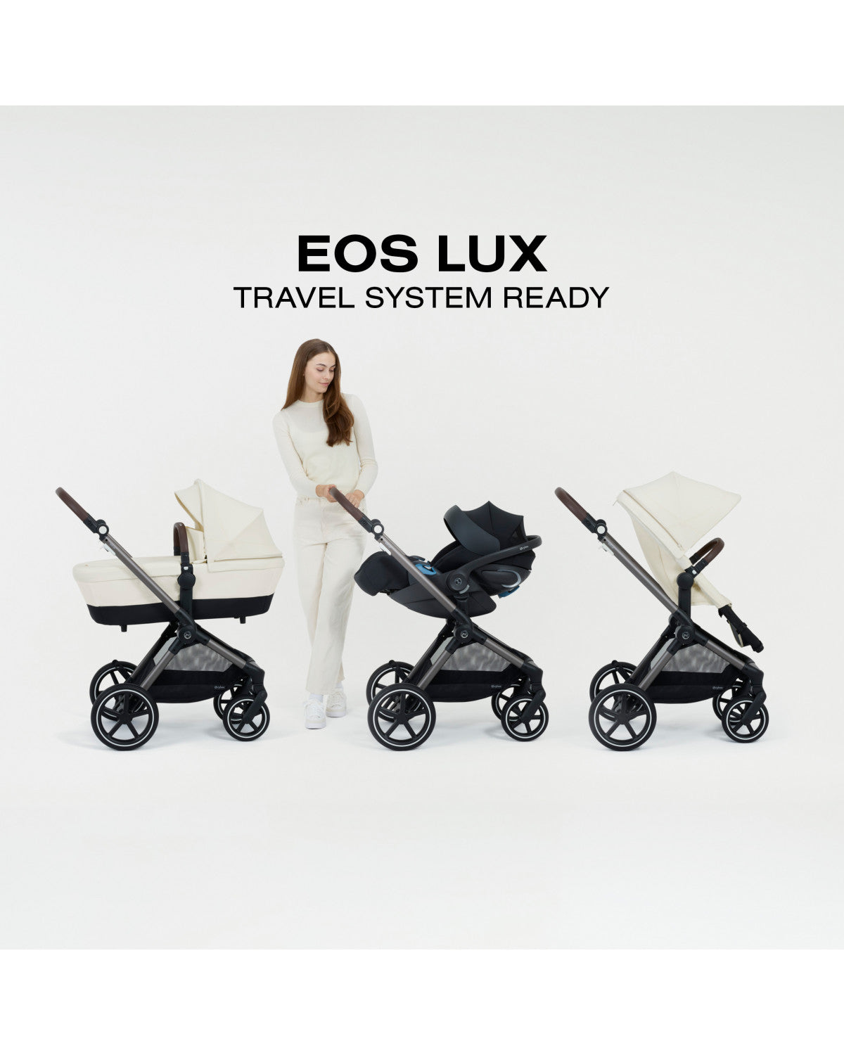Cybex EOS Lux 2-in-1 Stroller- Bambi Baby