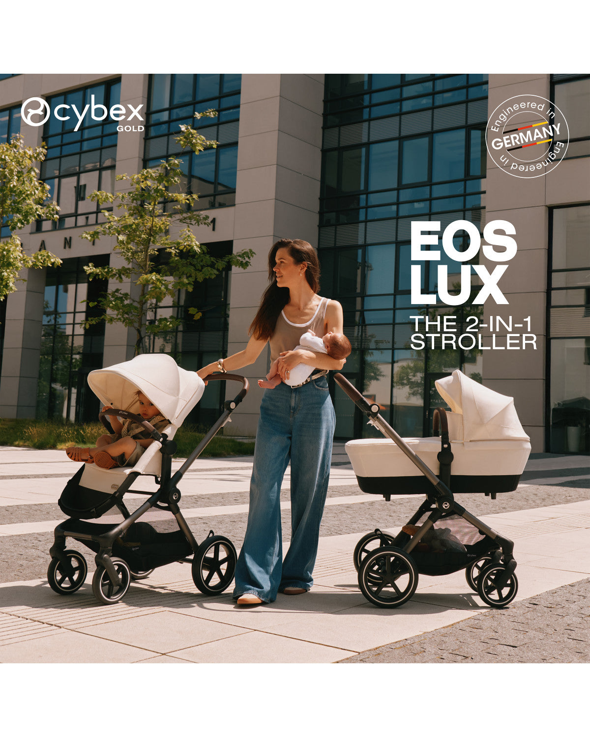 Cybex EOS Lux 2-in-1 Stroller- Bambi Baby