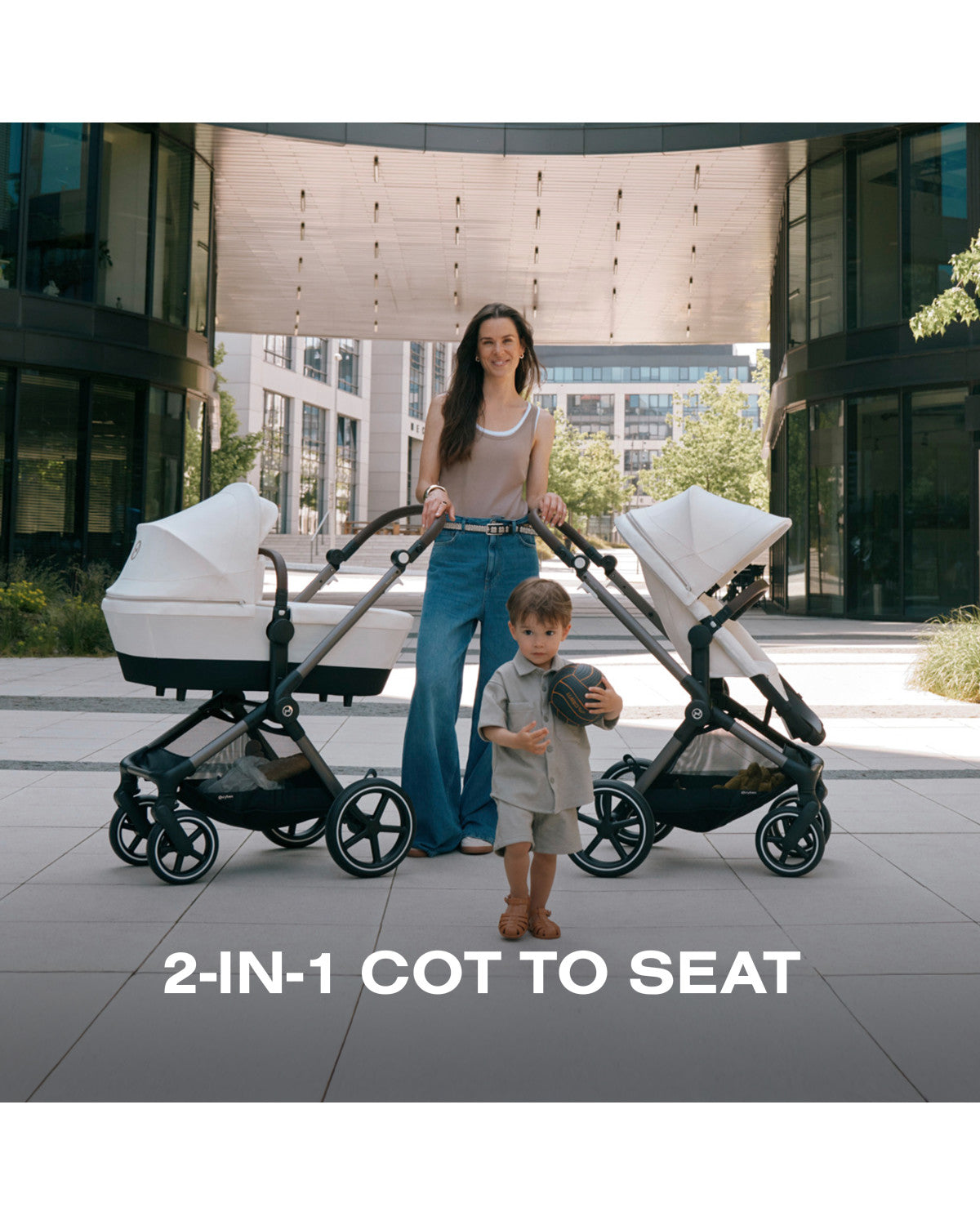 Cybex EOS Lux 2-in-1 Stroller- Bambi Baby