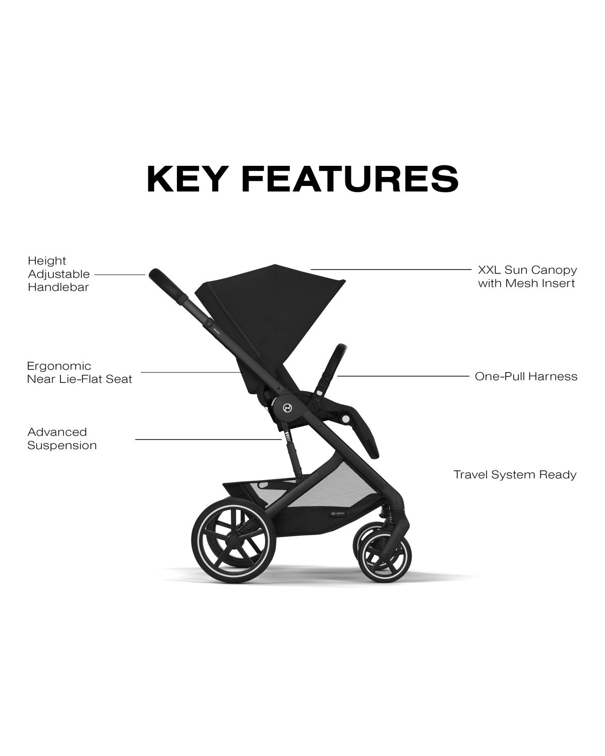 CYBEX Balios S Lux Stroller- Bambi Baby