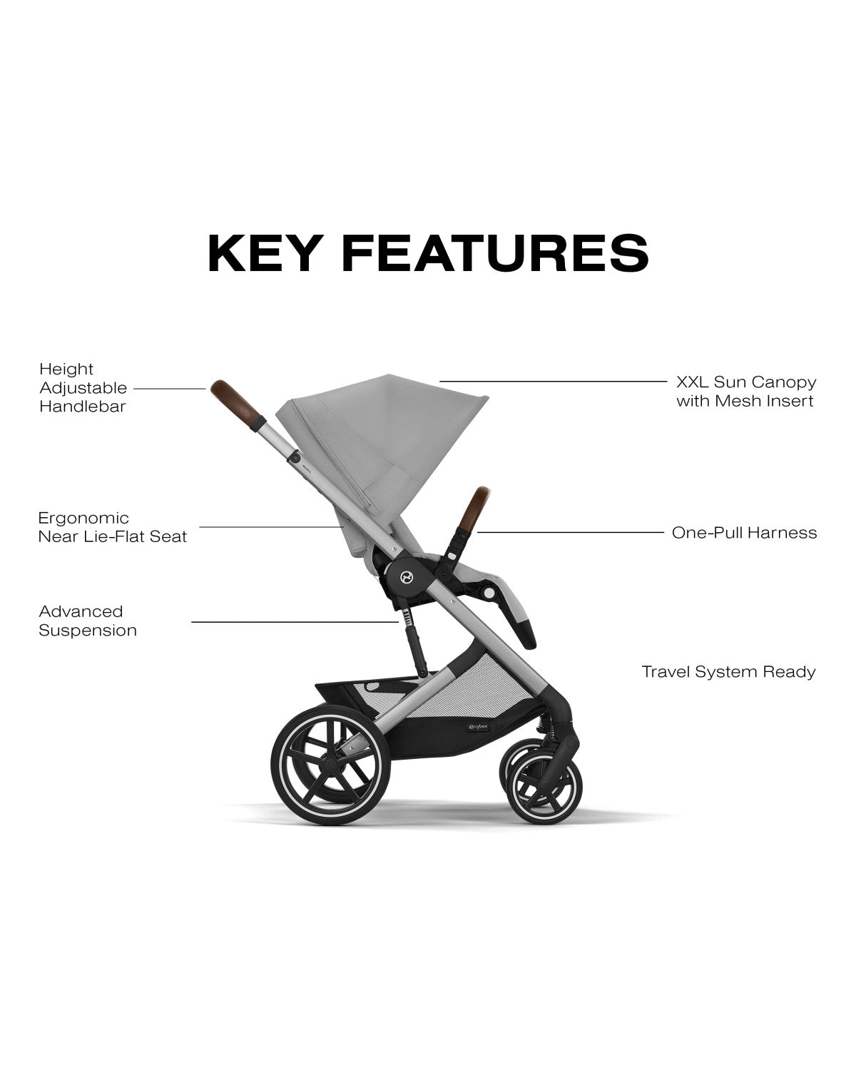 CYBEX Balios S Lux Stroller- Bambi Baby