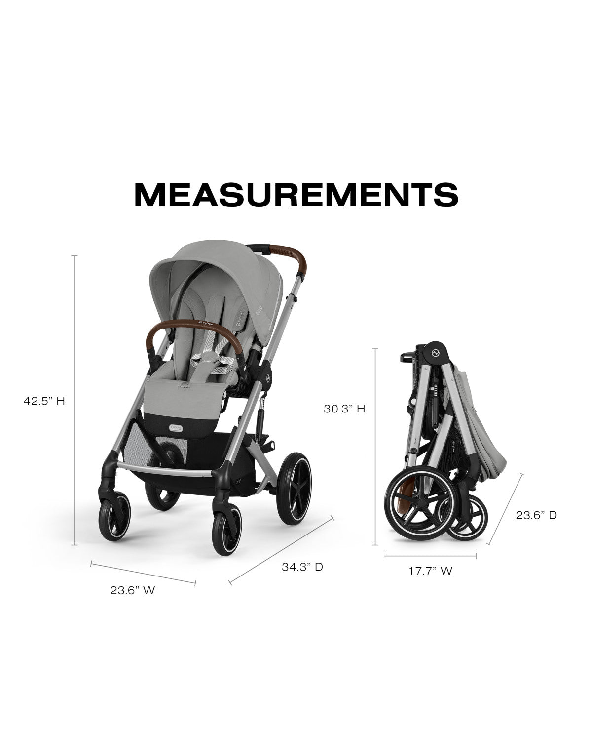 CYBEX Balios S Lux Stroller- Bambi Baby