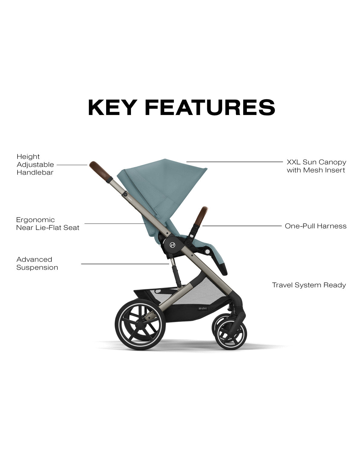 CYBEX Balios S Lux Stroller- Bambi Baby