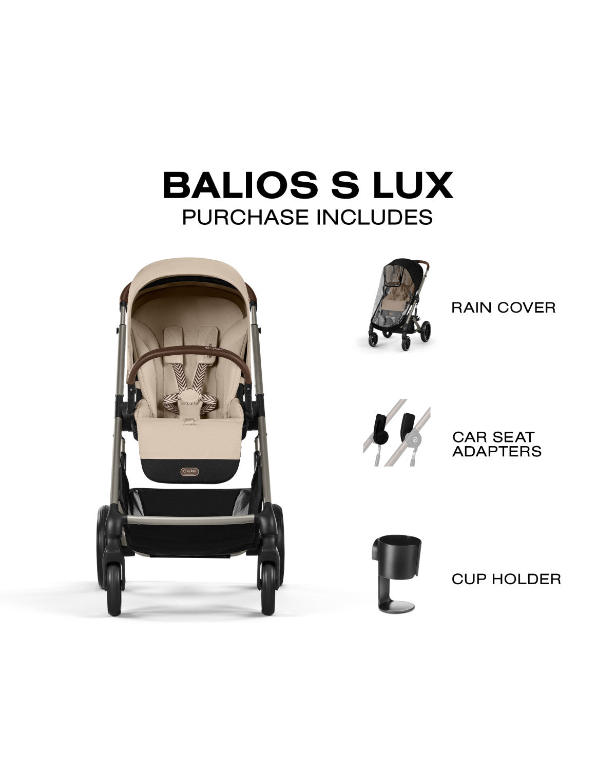 CYBEX Balios S Lux Stroller- Bambi Baby