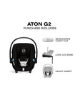 CYBEX Aton G2 Infant Car Seat with Load Leg Base - Bambi Baby