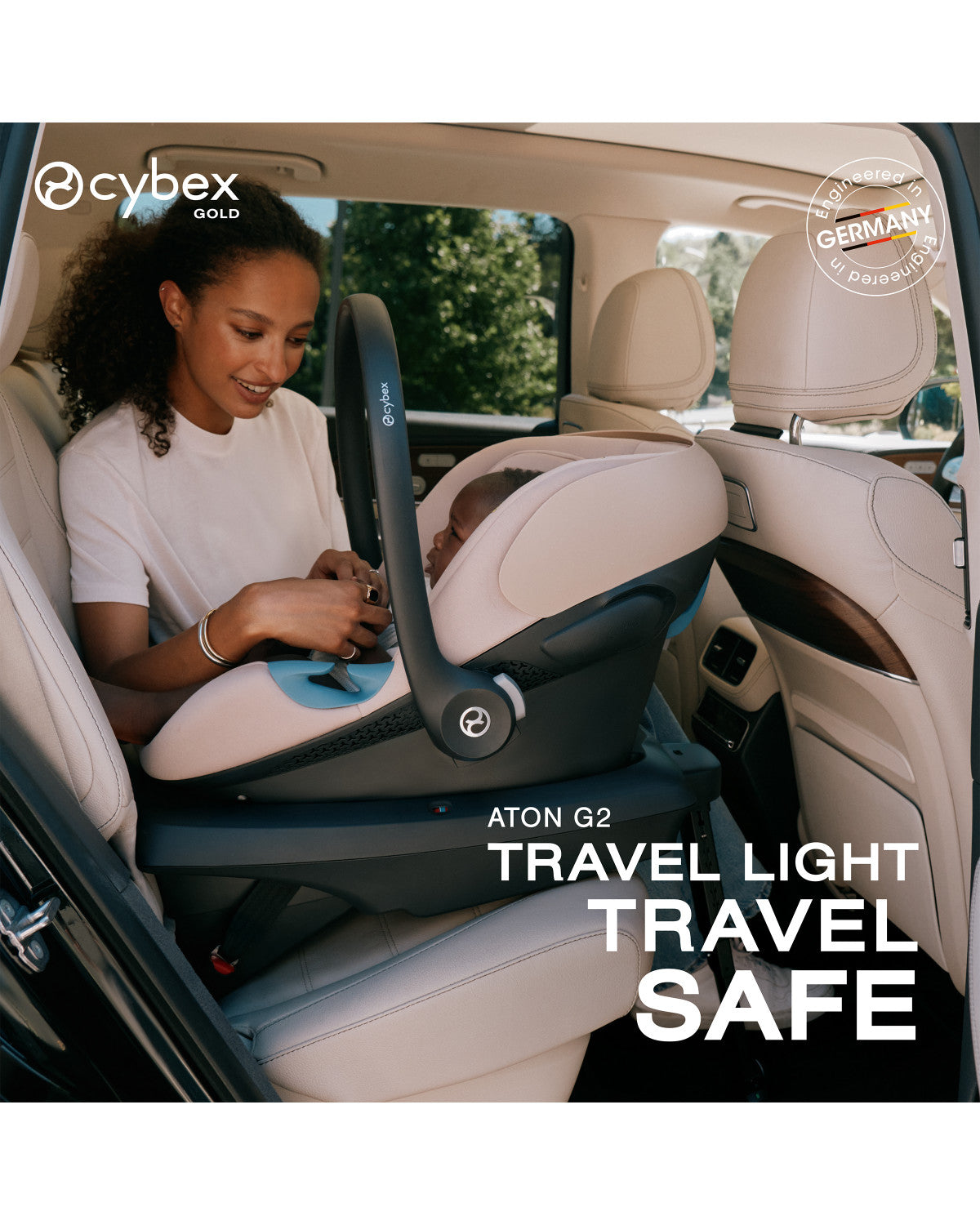 CYBEX Aton G2 Infant Car Seat with Load Leg Base- Bambi Baby