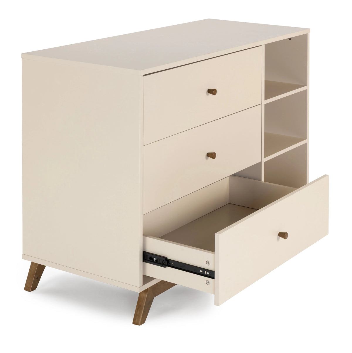 dadada Central Park 3-Drawer Dresser- Bambi Baby