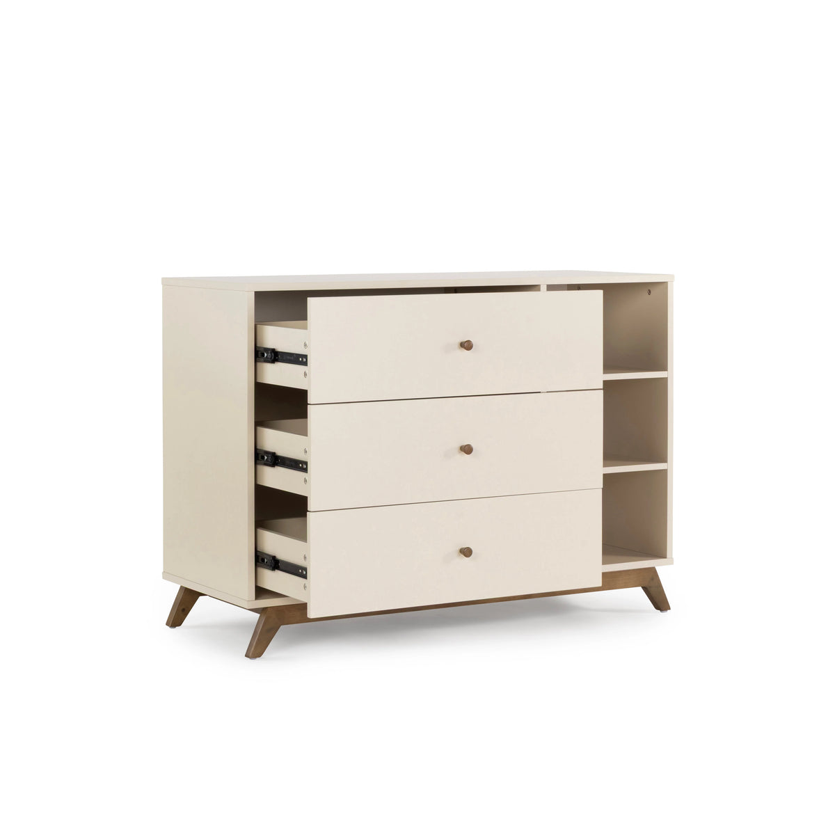 dadada Central Park 3-Drawer Dresser- Bambi Baby