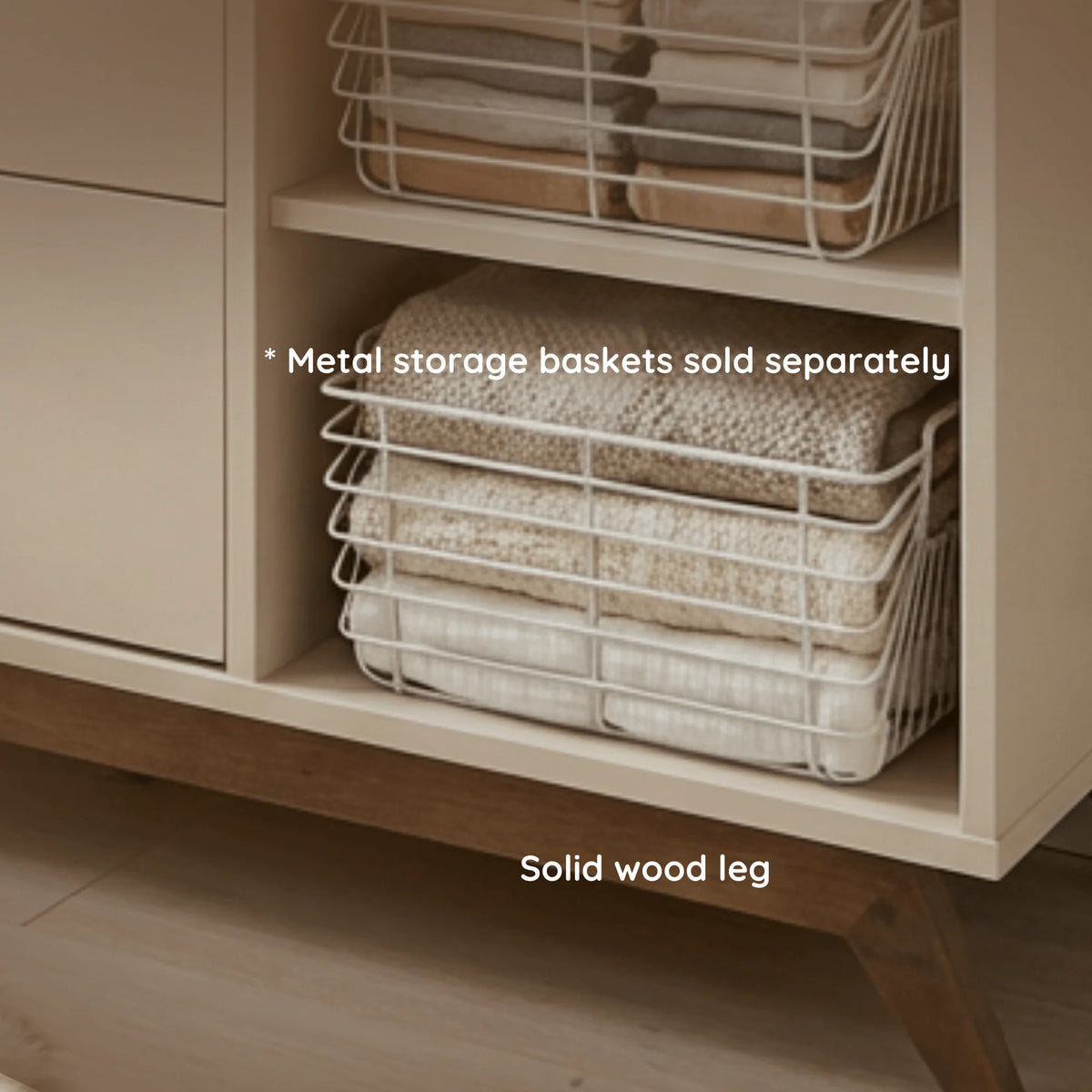 dadada Central Park 3-Drawer Dresser- Bambi Baby