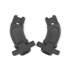Black UPPAbaby MINU V2 MESA Car Seat Adapters - Angled Pair Flat Lay | Bambi Baby