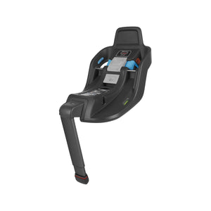 Black UPPAbaby Aria Infant Car Seat Base with adjustable anti-rebound leg - Side Profile View | Bambi Baby