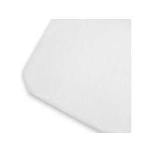White Organic Cotton UPPAbaby REMI Playard Mattress Cover - Angled Corner View | Bambi Baby