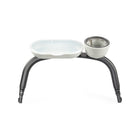 Charcoal PEG Veloce Vivace Child Tray with Food Container and Cup Holder - Rear Angle View | Bambi Baby