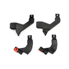 Black Peg Perego YPSI Double Adapter Set - Four-Piece Spread with Red Release Clips | Bambi Baby