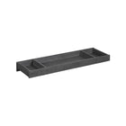 Canyon Gray Solid Wood Changing Topper - Compartment Detail View | Bambi Baby