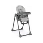 Grey CAM Pappananna Convertible High Chair with Bear Print Padding - Three Quarter View | Bambi Baby