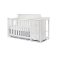 Sorelle Berkley Crib & Changer Panel Crib in White - Bambi Baby