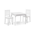 Conjunto de mesa y sillas Sorelle Imagination en blanco