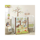Friendly Forest Crib Bedding Set - Full Nursery Room Styled Scene | Bambi Baby