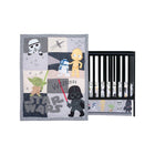 Star Wars Classic 3-piece microfiber crib bedding set with quilt, sheet, skirt - Product Overview | Bambi Baby