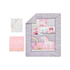 Bedtime Originals Rainbow Unicorn 3-Piece Bedding Set