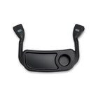 Black BOB Gear Wayfinder Snack Tray - Front View with Teal Release Buttons | Bambi Baby