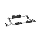 Silver & Black BOB Graco Infant Car Seat Adapter for Single Jogging Stroller - Top Angle View | Bambi Baby