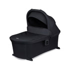 Black Britax Zinnia Bassinet for Brook & Grove Strollers - Three-Quarter View with Canopy | Bambi Baby