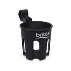 Black Britax Stroller Cup Holder - Angled View | Bambi Baby