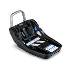 Black Britax Alpine Infant Car Seat Base - Left Side Angle | Bambi Baby