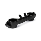 Black Britax Parent Tray Stroller Accessory with Phone Holder and Cup Holders - Angled View | Bambi Baby