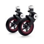 Bugaboo Bee 5 Wheel Caps in Dark Red