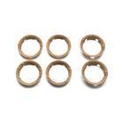Bugaboo Bee 5 Wheel Caps in Wood