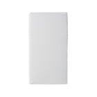 White Bundle of Dreams EcozyKids 5-Inch 100% Breathable Firm Crib Mattress - Front View | Bambi Baby