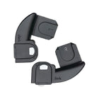 Black Clek Liing Liingo UPPAbaby Car Seat Adapter Pair - Top Detail View | Bambi Baby
