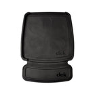 Graphite Rubber Clek Mat-Thingy Car Seat Protector - Top View with Embossed Logo | Bambi Baby