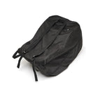 Black Ripstop Nylon Doona Car Seat Travel Bag - Top Down View with Straps | Bambi Baby