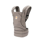 Grey Ergobaby Travel Collection Baby Carrier Urban Chic - Front View on White | Bambi Baby
